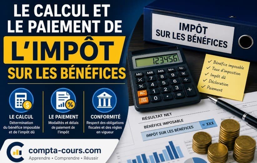 Le calcul et le paiement de l’impôt sur les bénéfices